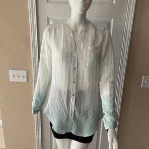 NWT ZAC & RACHEL WOMENS BOTTON UP BLOUSE